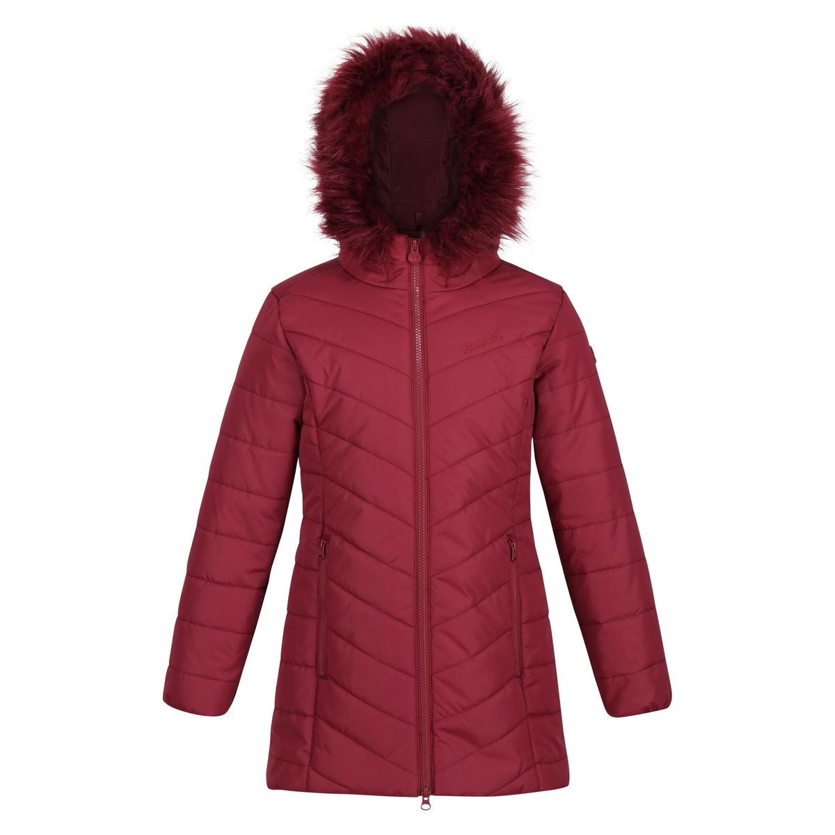 Dark Pimento - Front - Regatta Childrens-Kids Fabrizia Insulated Jacket