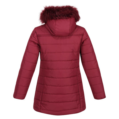 Dark Pimento - Back - Regatta Childrens-Kids Fabrizia Insulated Jacket