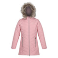 Peony Pink - Front - Regatta Childrens-Kids Fabrizia Insulated Jacket