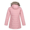 Peony Pink - Back - Regatta Childrens-Kids Fabrizia Insulated Jacket