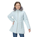 Ice Blue - Side - Regatta Childrens-Kids Fabrizia Insulated Jacket