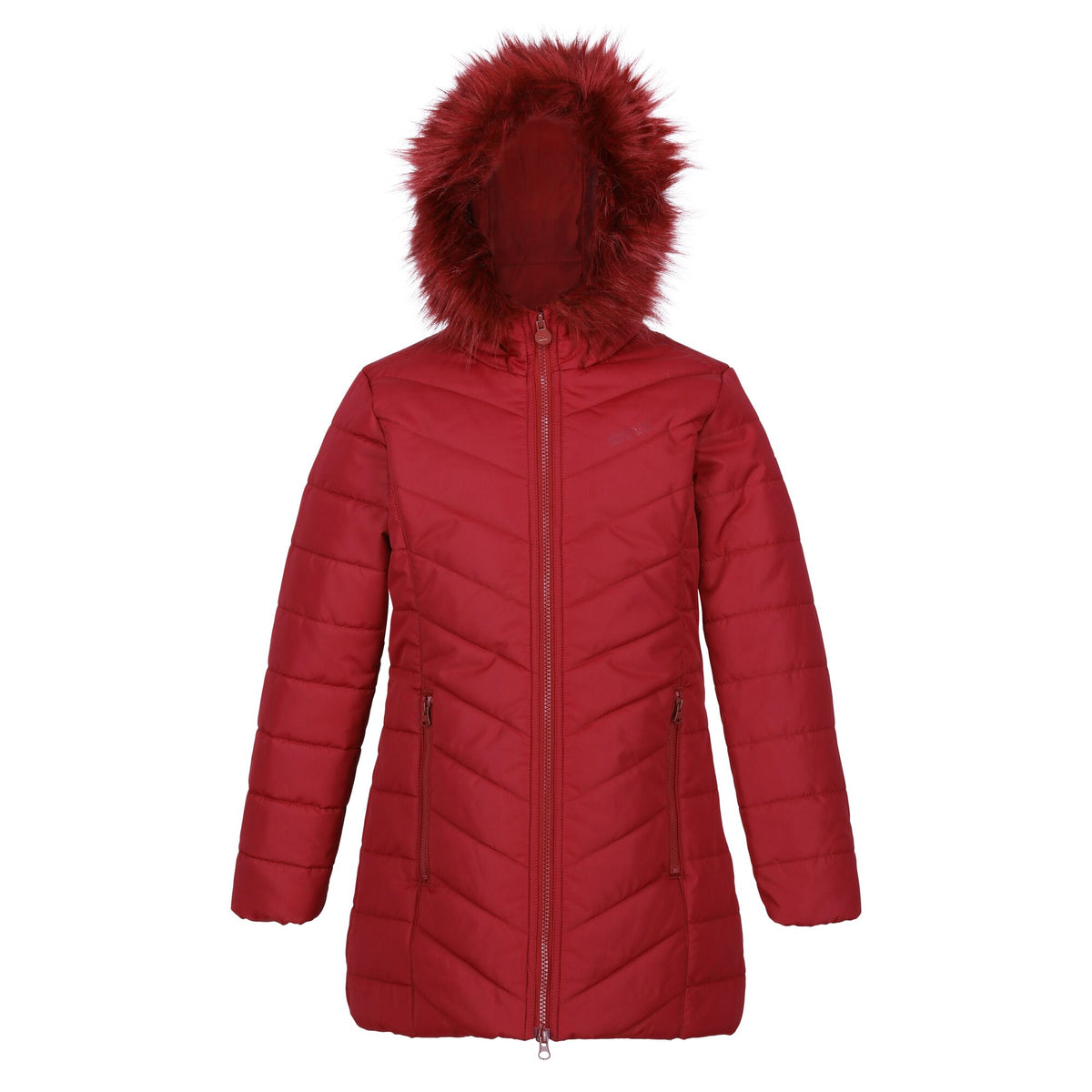 Rumba Red - Front - Regatta Childrens-Kids Fabrizia Insulated Jacket