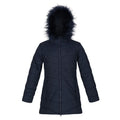 Navy - Front - Regatta Childrens-Kids Fabrizia Insulated Jacket