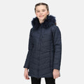 Navy - Back - Regatta Childrens-Kids Fabrizia Insulated Jacket