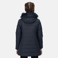 Navy - Side - Regatta Childrens-Kids Fabrizia Insulated Jacket