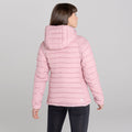 Powder Pink - Side - Dare 2B Womens-Ladies Deter Recycled Padded Jacket