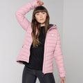 Powder Pink - Lifestyle - Dare 2B Womens-Ladies Deter Recycled Padded Jacket