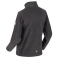 Ash - Close up - Regatta Childrens-Kids Marlin VII Full Zip Fleece Jacket