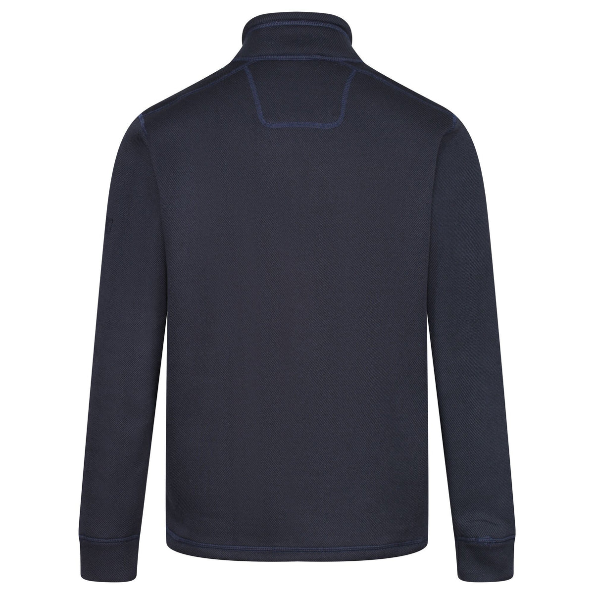 Navy - Close up - Regatta Mens Galador Half Zip Fleece Top
