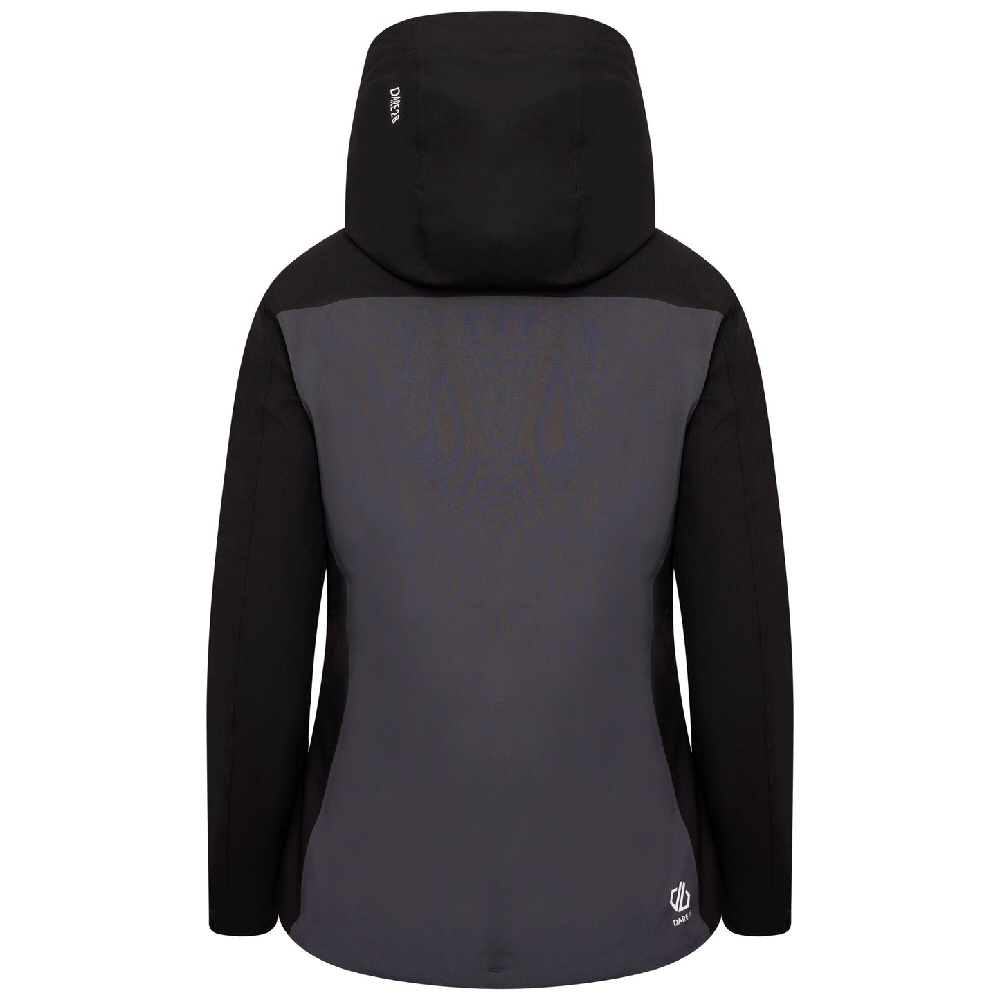 Black-Ebony Grey - Lifestyle - Dare 2B Womens-Ladies Equalise Heated Ski Jacket