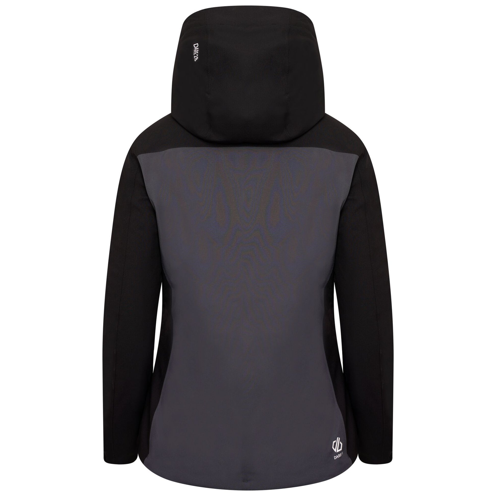 Black-Ebony Grey - Lifestyle - Dare 2B Womens-Ladies Equalise Heated Ski Jacket