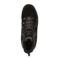 Black-Granite - Close up - Regatta Mens Tebay Suede Walking Boots