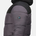 Iron-Black - Close up - Regatta Mens Regime Insulated Padded Jacket