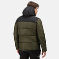 Dark Khaki-Black - Lifestyle - Regatta Mens Regime Insulated Padded Jacket