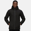 Black - Back - Regatta Mens Erasmus 4 in 1 Soft Shell Jacket