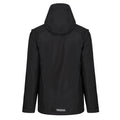 Black - Close up - Regatta Mens Erasmus 4 in 1 Soft Shell Jacket