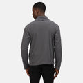 Seal Grey - Close up - Regatta Mens Erasmus 4 in 1 Soft Shell Jacket