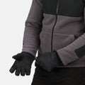 Black - Back - Regatta Mens Waterproof Winter Gloves