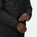 Black - Close up - Regatta Mens Blockade Waterproof Jacket