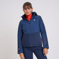Dark Denim-Nightfall Navy - Back - Dare 2B Womens-Ladies Enclave II Insulated Ski Jacket