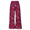 Raspberry Radiance - Front - Regatta Childrens-Kids Wonder Peppa Pig Waterproof Over Trousers