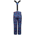 Vallarta Blue - Back - Dare 2B Childrens-Kids Timeout II Waterproof Geometric Ski Trousers