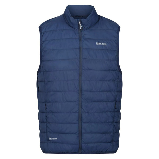 Admiral Blue - Front - Regatta Mens Hillpack Insulated Body Warmer