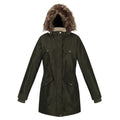Dark Khaki - Front - Regatta Womens-Ladies Samiyah Insulated Parka