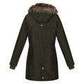 Dark Khaki - Pack Shot - Regatta Womens-Ladies Samiyah Insulated Parka