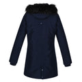 Navy - Pack Shot - Regatta Womens-Ladies Samiyah Insulated Parka