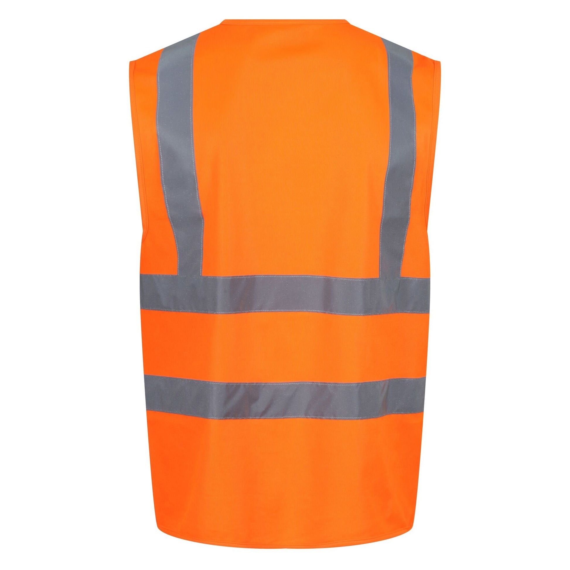 Orange - Back - Regatta Professional Mens Hi-Vis Vest