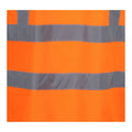 Orange - Side - Regatta Professional Mens Hi-Vis Vest