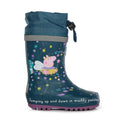 Gulfstream - Back - Regatta Childrens-Kids Fantasy Peppa Pig Splash Wellington Boots