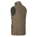 Gold Sand - Close up - Regatta Mens Londyn Quilted Body Warmer