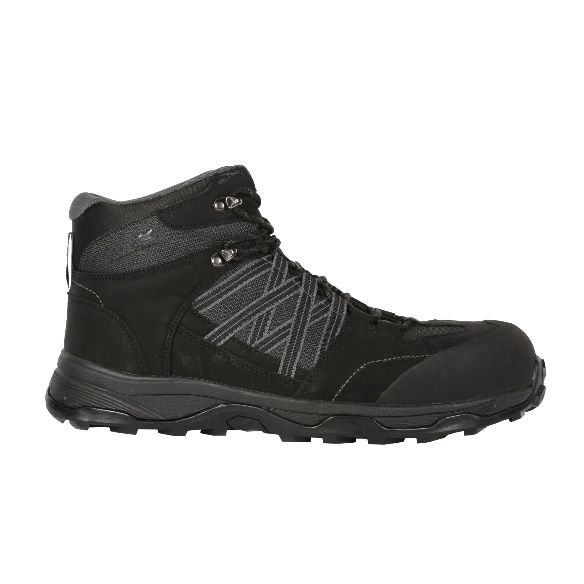 Black-Granite - Back - Regatta Professional Mens Safety Boots