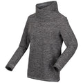 Storm Grey Marl - Side - Regatta Womens-Ladies Radmilla Wrap Fleece Top