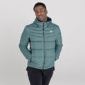 Fern Green - Side - Dare 2B Mens Drifter Recycled Padded Jacket