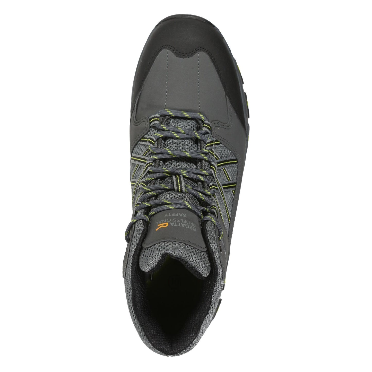 Briar Grey-Lime - Pack Shot - Regatta Professional Mens Safety Shoes