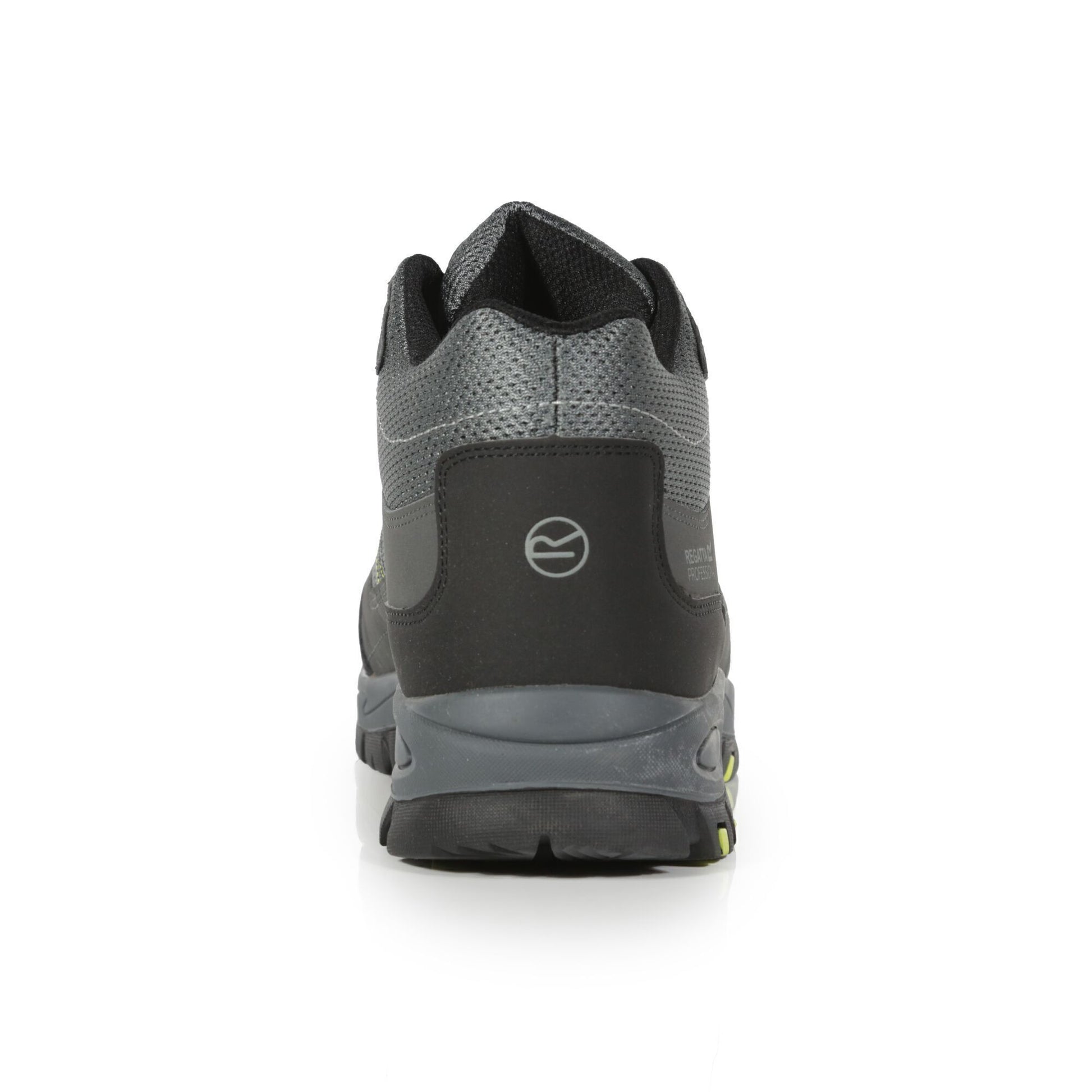 Briar Grey-Lime - Side - Regatta Professional Mens Safety Shoes