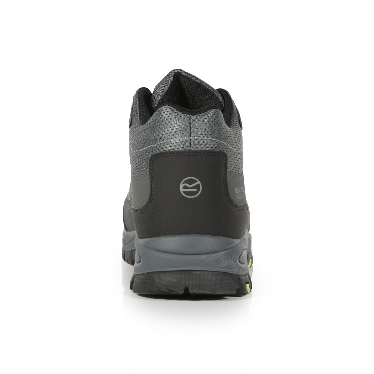 Briar Grey-Lime - Side - Regatta Professional Mens Safety Shoes