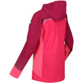 Rethink Pink-Wild Plum - Side - Regatta Womens-Ladies Highton Pro Waterproof Jacket