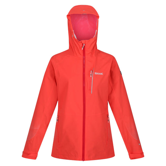 Neon Peach - Front - Regatta Womens-Ladies Highton Pro Waterproof Jacket