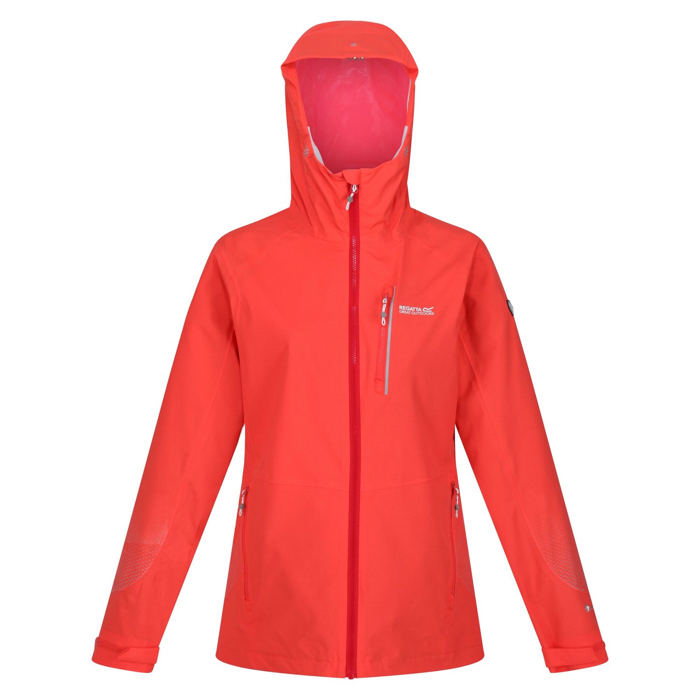 Neon Peach - Front - Regatta Womens-Ladies Highton Pro Waterproof Jacket