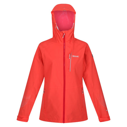 Neon Peach - Front - Regatta Womens-Ladies Highton Pro Waterproof Jacket