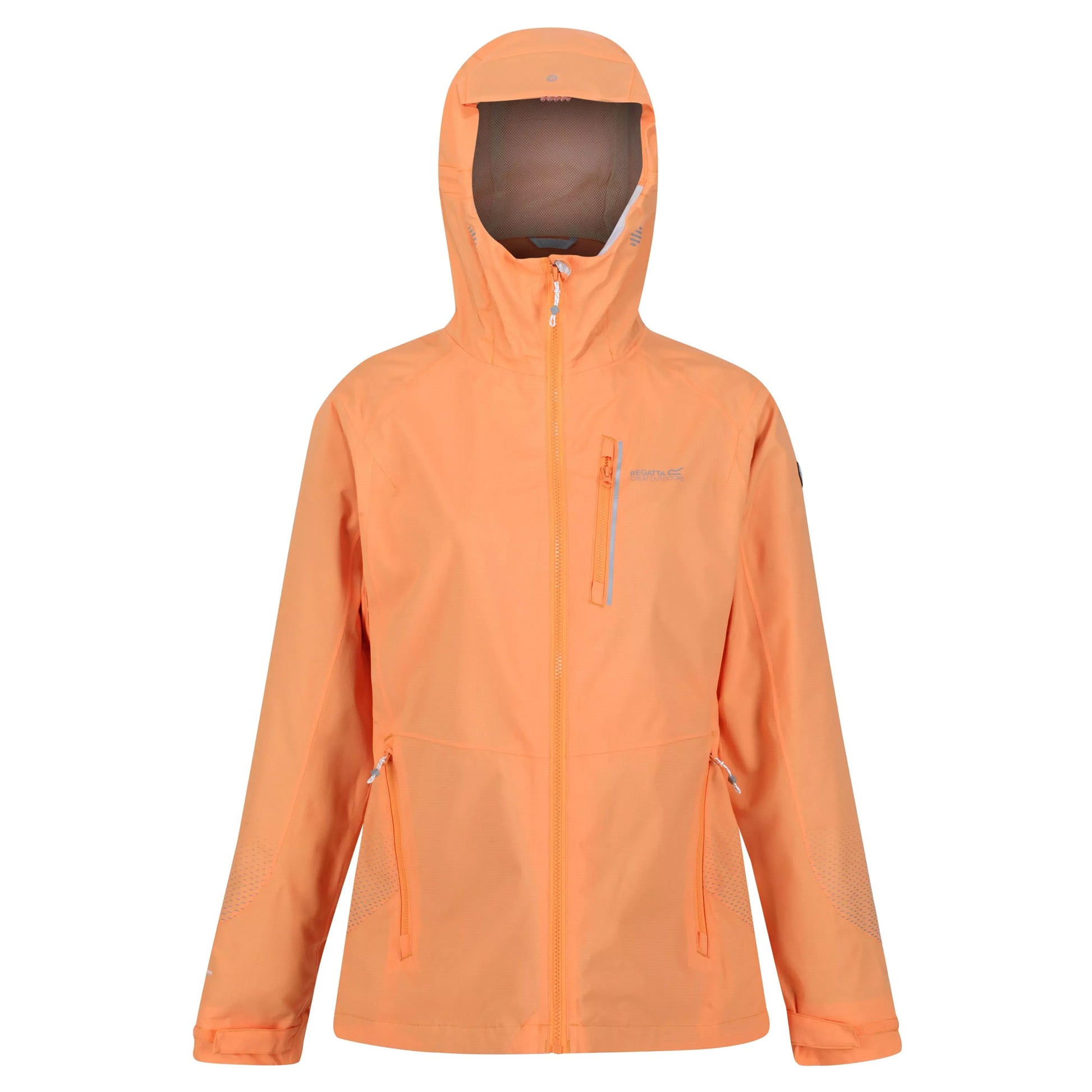 Papaya - Front - Regatta Womens-Ladies Highton Pro Waterproof Jacket