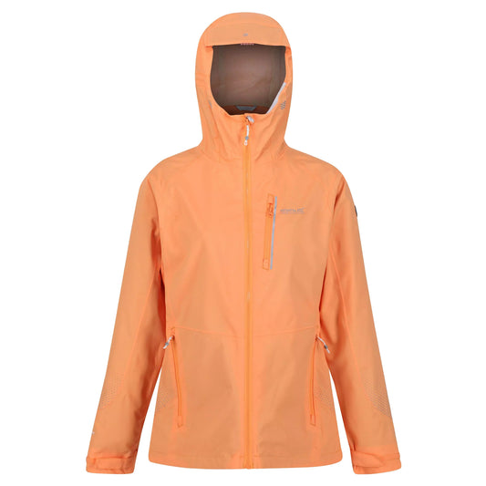 Papaya - Front - Regatta Womens-Ladies Highton Pro Waterproof Jacket