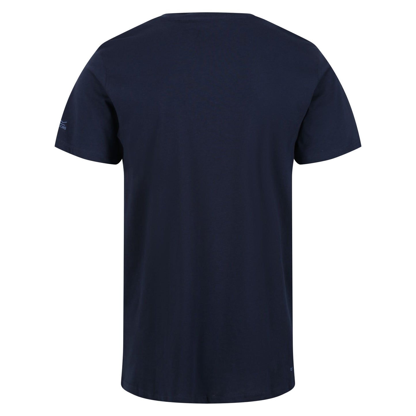 Navy - Pack Shot - Regatta Mens Cline VI Sunset Cotton T-Shirt