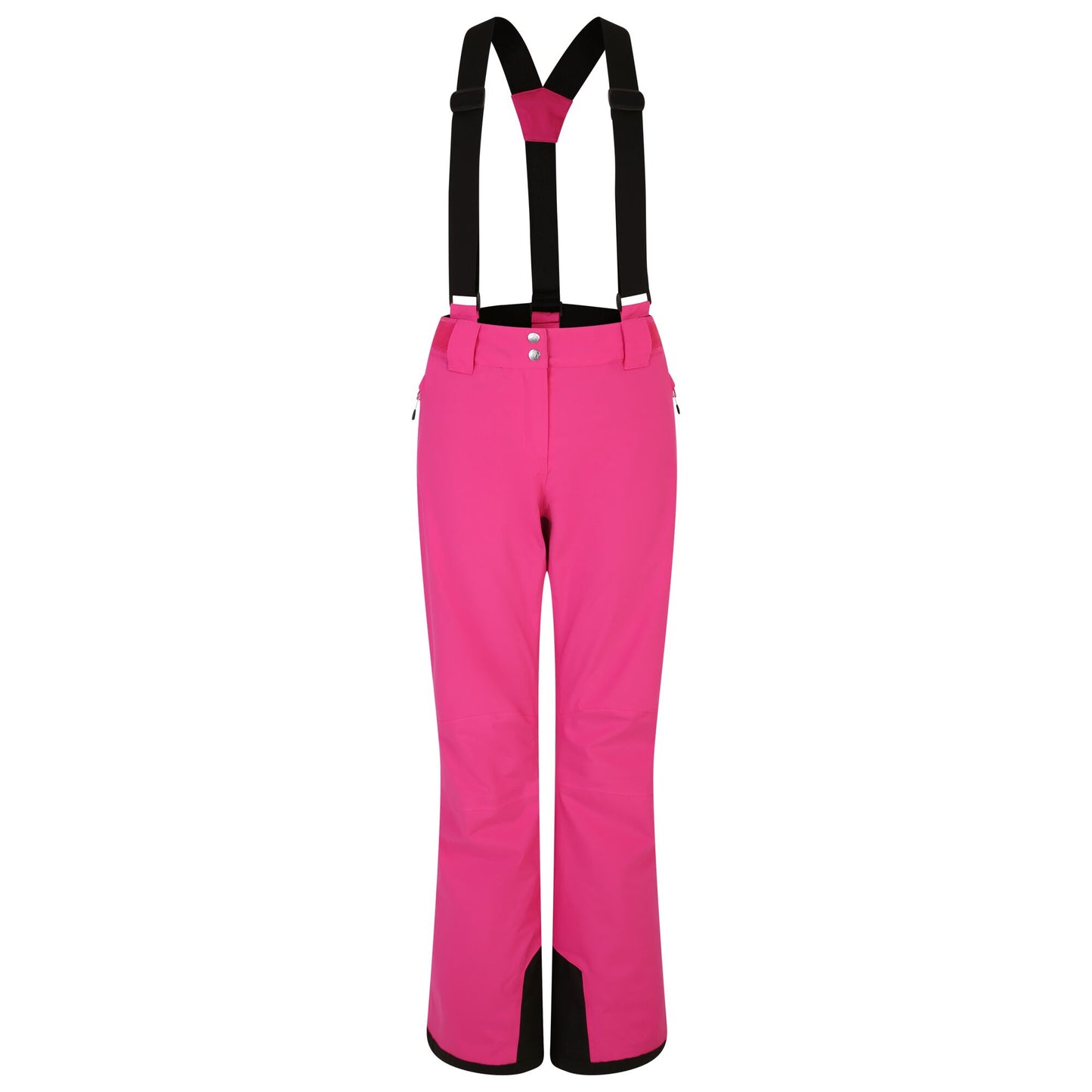 Pure Pink - Front - Dare 2B Womens-Ladies Effused II Waterproof Ski Trousers