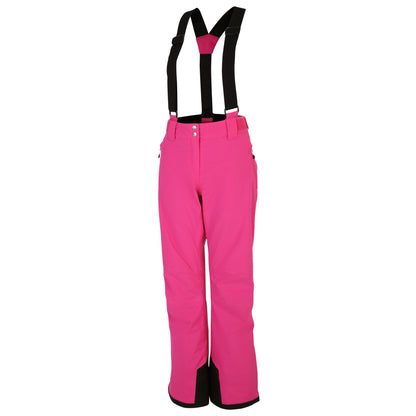 Pure Pink - Side - Dare 2B Womens-Ladies Effused II Waterproof Ski Trousers