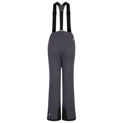 Black - Pack Shot - Dare 2B Womens-Ladies Effused II Waterproof Ski Trousers